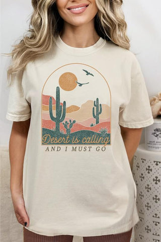 Desert is Calling Graphic Tee - The Farmhouse