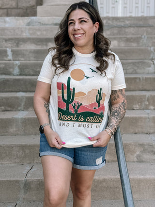 Desert is Calling Graphic Tee - The Farmhouse