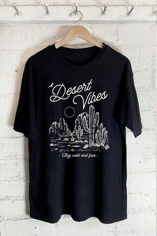 Desert Vibes Cotton Graphic Tee - The Farmhouse