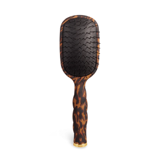TELETIES Soft Touch Detangler Hair Brush (Fine Hair, Tortoise)