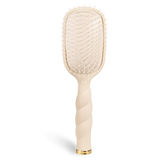 TELETIES Everyday Ease Detangler Hair Brush (Medium Hair, Tan)