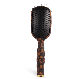 TELETIES Easy Day Detangler Hair Brush (Medium Hair, Tortoise)