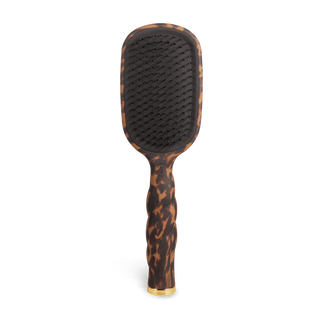 TELETIES Smooth It Out Detangler Hair Brush (Thick Hair, Tortoise)