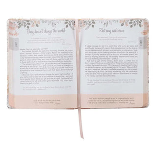 Devotional Walking in Grace Faux Leather - 423 Stationery - The Farmhouse