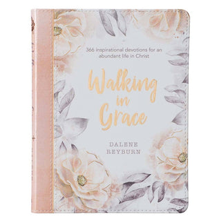 Devotional Walking in Grace Faux Leather - 423 Stationery - The Farmhouse