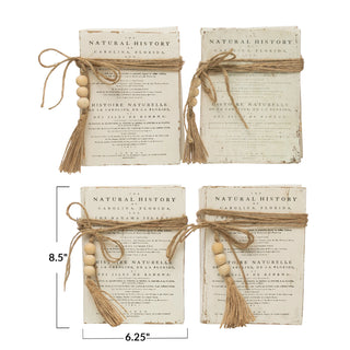 Stacked Stories Faux Book Blocks