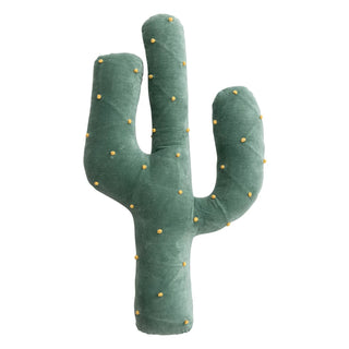 Desert Darling Velvet Cactus Pillow
