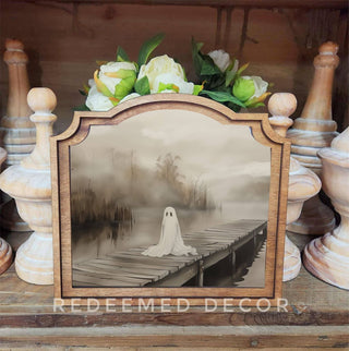 Dock Ghost Provincial Framed Art - 430 Holiday Décor - The Farmhouse