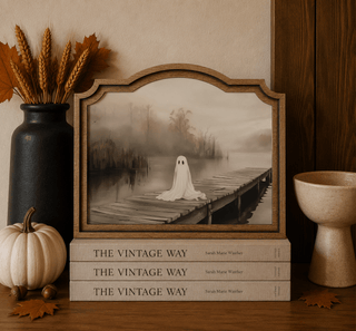 Dock Ghost Provincial Framed Art 9x10” - 430 Holiday Décor - The Farmhouse