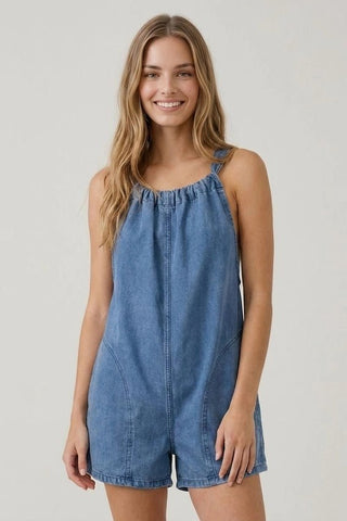 Doe & Rae Women's Hometown Honey Romper - 180 One Piece Outfits - The Farmhouse