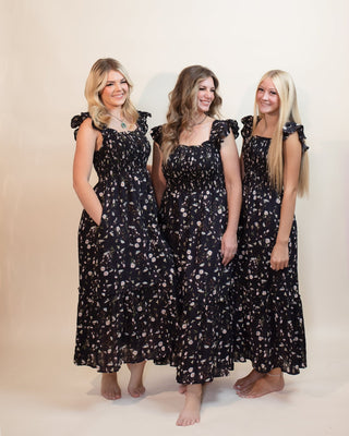 Doe & Rae Women's Starlight Garden Midi Dress - 170 Dresses - The Farmhouse