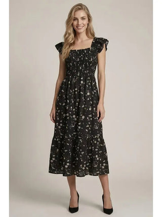 Doe & Rae Women's Starlight Garden Midi Dress - 170 Dresses - The Farmhouse