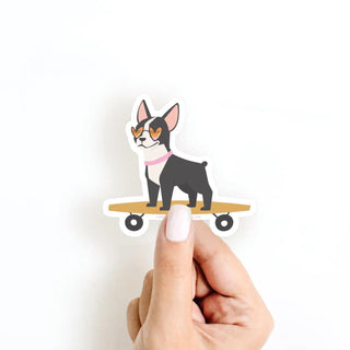 Dog on a Skateboard Sticker - 423 Stationery - The Farmhouse