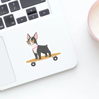 Dog on a Skateboard Sticker - 423 Stationery - The Farmhouse