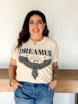 Dreamer Unisex Graphic Tee, Natural - 120 Graphic Tees - The Farmhouse