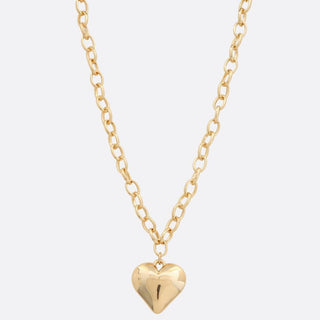 Dusty Rose Heart Necklace - 290 Jewelry - The Farmhouse