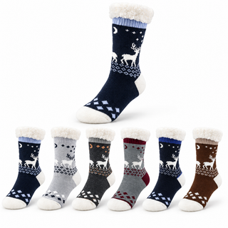 JOIA Unisex Christmas Theme Socks, 5 Styles