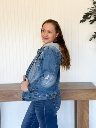 Easy Rider Hooded Trucker Jacket - 160 Outerwear - The Farmhouse