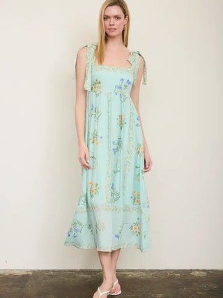 The Sage Meadow Tie Strap Midi