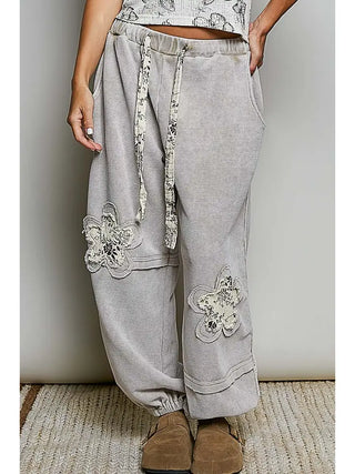 POL Women's Sandstone Bloom Joggers