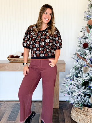 Emerson Frayed Hem Twill Pants - 240 Pants - The Farmhouse