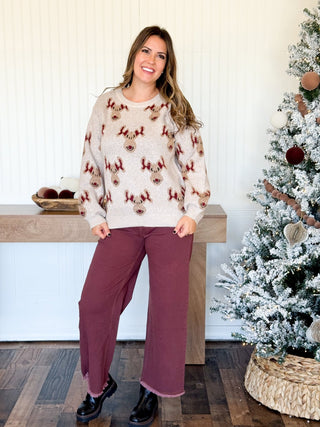 Emerson Frayed Hem Twill Pants - 240 Pants - The Farmhouse