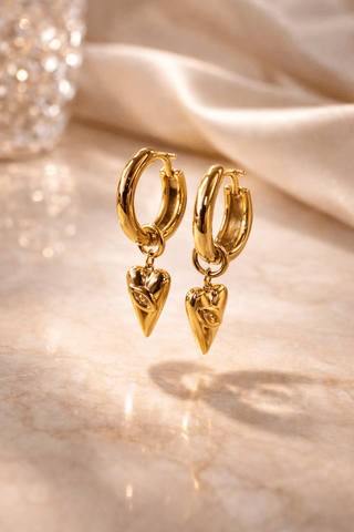 Eternal Flame Hoops - 290 Jewelry - The Farmhouse