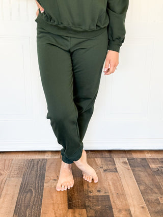 Everyday Comfort Joggers, Deep Green - 250 Activewear + Lounge - The Farmhouse