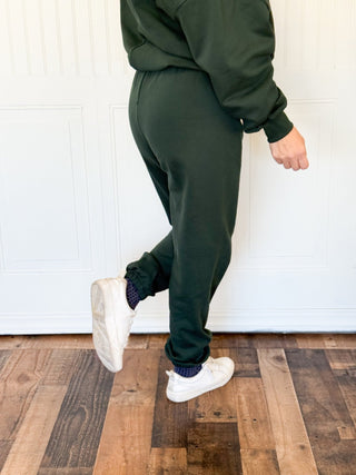 Everyday Comfort Joggers, Deep Green - 250 Activewear + Lounge - The Farmhouse
