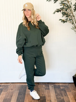 Everyday Comfort Joggers, Deep Green - 250 Activewear + Lounge - The Farmhouse