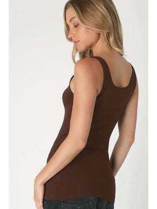 The Simply Soft Jersey Tank, Coffee Bean