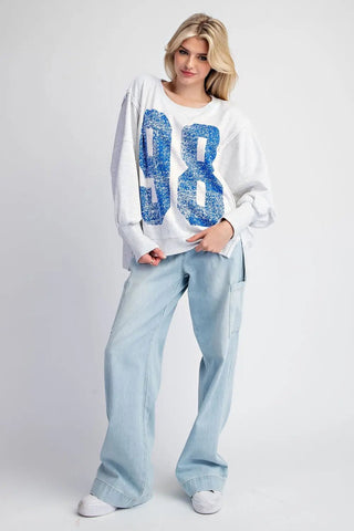 Faded Varsity Everyday Pullover - 140 Sweatshirts + Sweaters - The Farmhouse