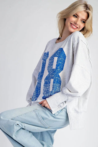 Faded Varsity Everyday Pullover - 140 Sweatshirts + Sweaters - The Farmhouse