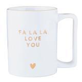 FaLaLa Love You Christmas Coffee Mug - The Farmhouse