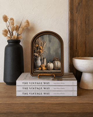 Fall Table Arch Framed Art 6x8" - 420 Home Decor - The Farmhouse