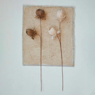Feather Flower Stem - Pink - 420 Home Decor - The Farmhouse