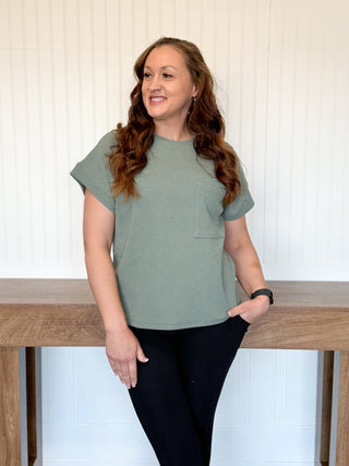 Field Day Cloudy Knit Crop Top - 130 Basics - The Farmhouse