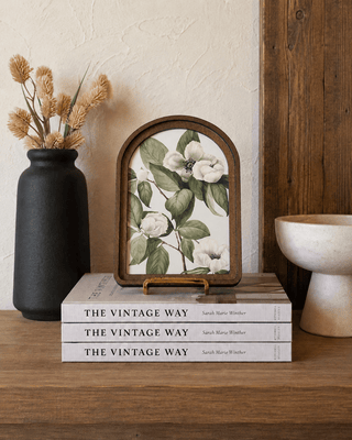 Floral Branch Arch Framed Art 6x8" - 420 Home Decor - The Farmhouse
