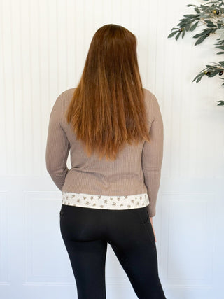 Floral Harmony Waffle Knit Top - 100 Casual Tops - The Farmhouse