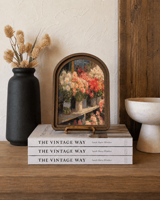 Flower Shop Arch Framed Art 6x8" - 420 Home Decor - The Farmhouse