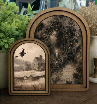 Flying Witch Canvas Art Set - 420 Home Decor - The Farmhouse