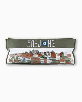 OH MY MAHJONG Forest Green Mahjong Bag