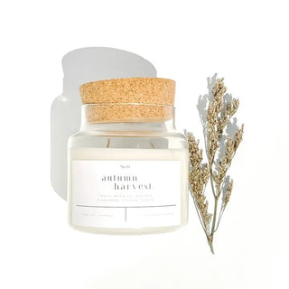 FORGET ME NOT CANDLE Autumn Harvest 22 oz Glass Candle - 410 Candles & Scents - The Farmhouse