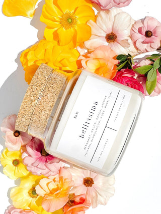 FORGET ME NOT CANDLE Bellissima 22 oz Glass Candle22 oz Candle - 410 Candles & Scents - The Farmhouse