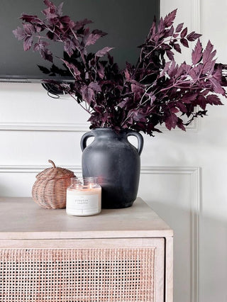 FORGET ME NOT CANDLE Pumpkin Soufflé 22 oz Glass Candle - 410 Candles & Scents - The Farmhouse