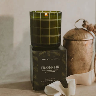 Fraser Fir 12 oz Boxed Soy Candle - 410 Candles & Scents - The Farmhouse
