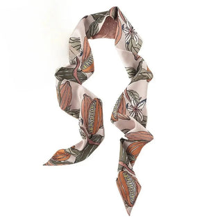 FUNKYREL Scarvii - Colorful Print Neck Scarf, Pink - 260 Fashion Accessories - The Farmhouse