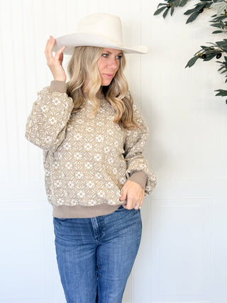 Garden Haven Sweater Pullover - 140 Sweatshirts + Sweaters - The Farmhouse