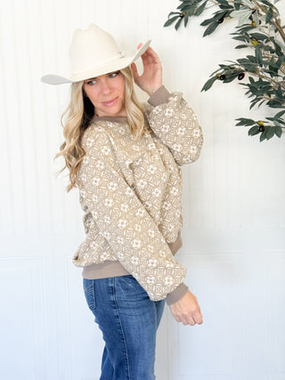 Garden Haven Sweater Pullover - 140 Sweatshirts + Sweaters - The Farmhouse