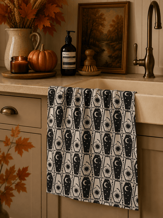 Geometry Gothic Slumber Tea Towel - 441 Tea Towels - The Farmhouse